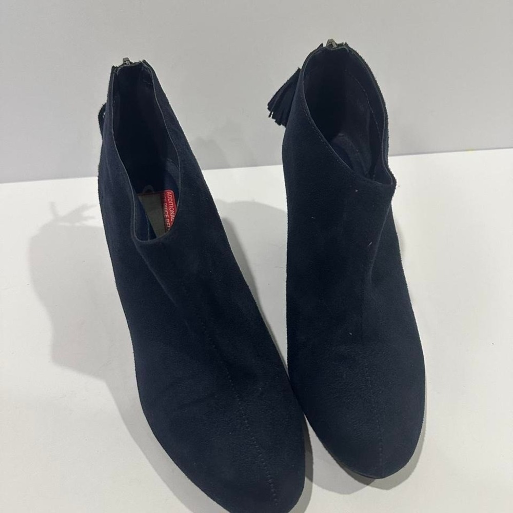 Laundry Dark Blue Wedge 2000s Heels Size 8.5 - Picture 2 of 6